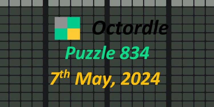 Daily Octordle 834 - May 7th 2024