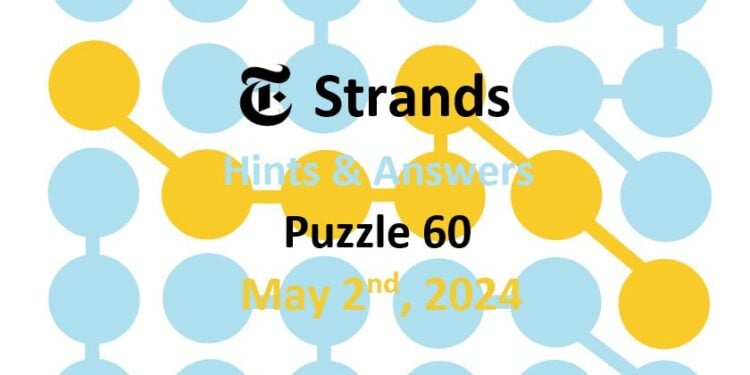 Daily Strands 60 Answers Today - 2nd May 2024