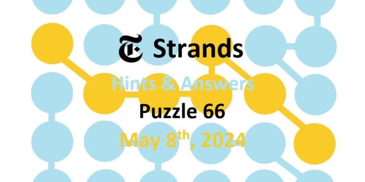 Daily Strands 66 Answers Today - 8th May 2024