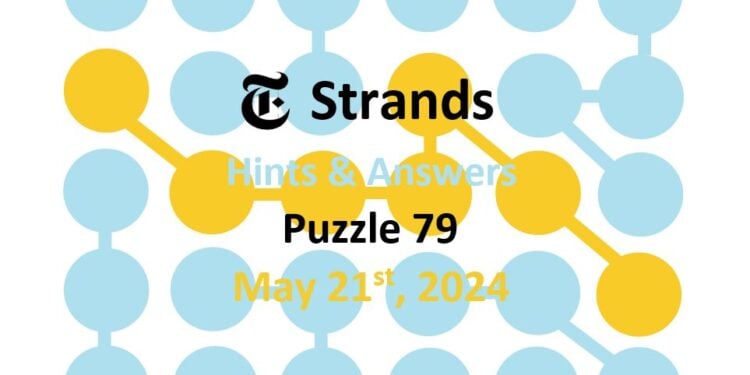 Daily Strands 79 Answers Today - 21st May 2024