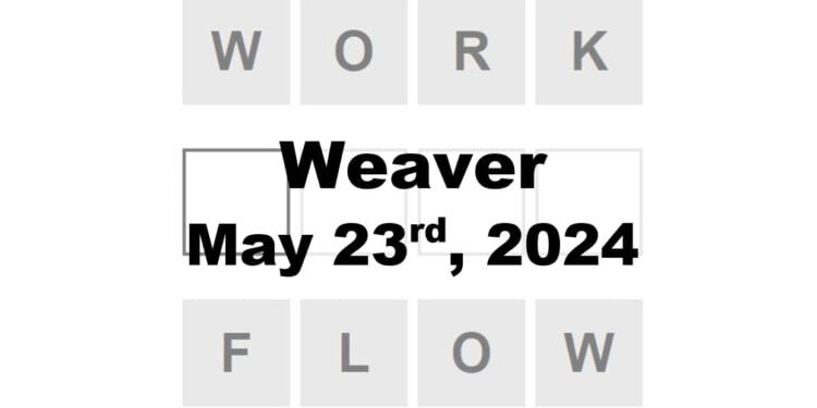 Daily Weaver Answers - 23rd May 2024