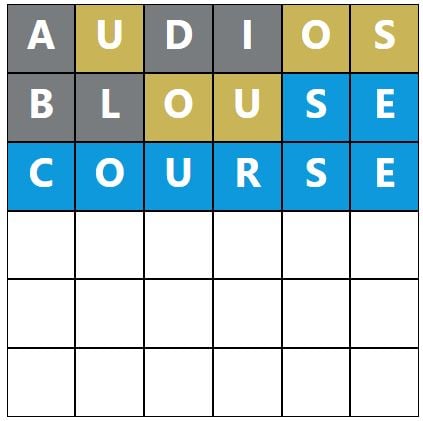 Daily Word Hurdle #1715 Morning Answer - 23rd May 2024