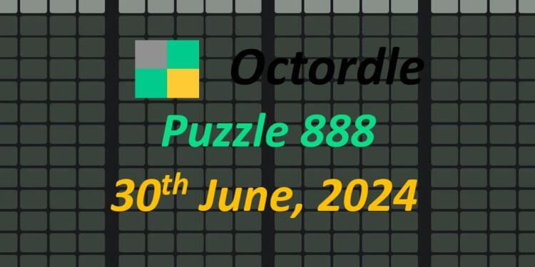 Daily Octordle 30th June 2024 Answers Today 888