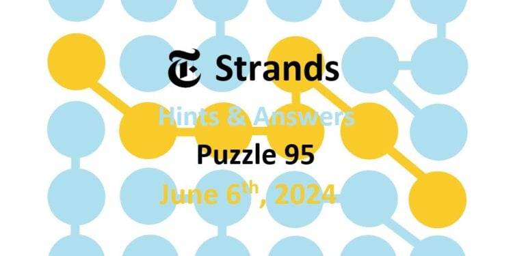 Daily Strands 95 Answers Today - 6th June 2024