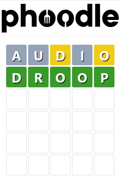 Daily Phoodle Answer 815 - 31st July 2024