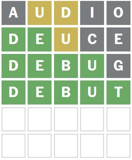 Tägliche Wordle-Antwort 1111 – 4. Juli 2024