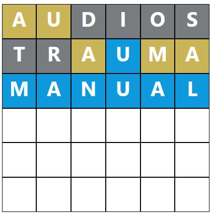 Daily Word Hurdle #1909 Morning Answer - 28th August 2024