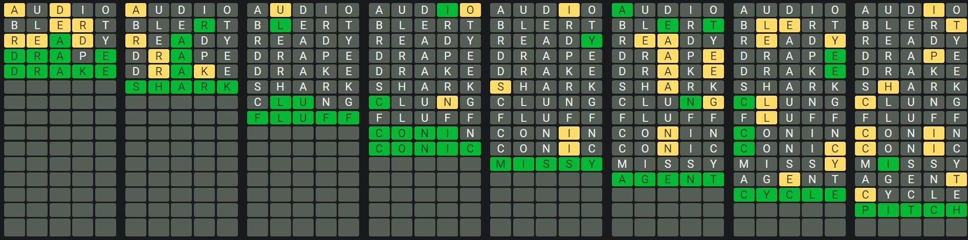 Daily Octordle 976 Sequence Answer - September 26th 2024