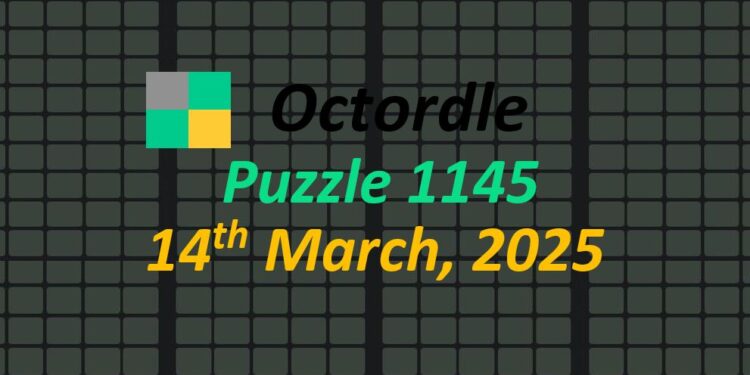 Daily Octordle 14th March 2025 Answers Today 1145