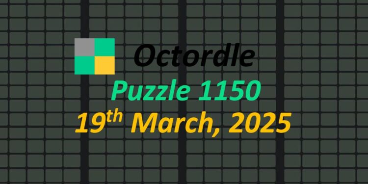 Daily Octordle 19th March 2025 Answers Today 1150