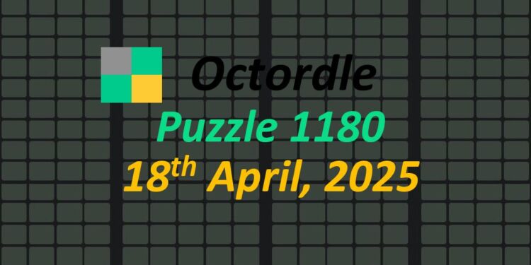 Daily Octordle 18th April 2025 Answers Today 1180