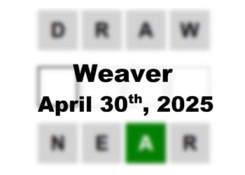 ‘Wordle’ Answer Today 1411 April 30th 2025 – Hints and Solution (4/30/25)