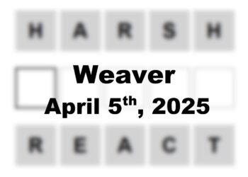 ‘Wordle’ Answer Today 1386 April 5th 2025 – Hints and Solution (4/5/25)