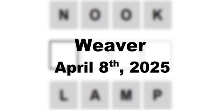 Daily Weaver Answers - 8th April 2025