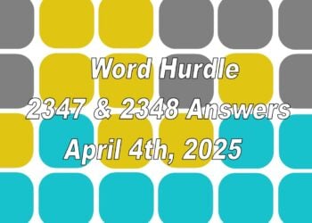 ‘Wordle’ Answer Today 1385 April 4th 2025 – Hints and Solution (4/4/25)