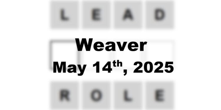 Daily Weaver Answers - 14th May 2025