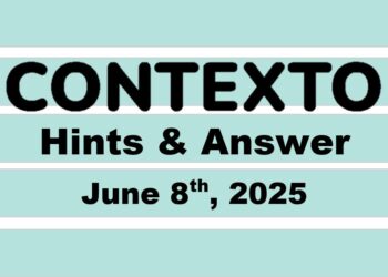 ‘Wordle’ Answer Today 1450 June 8th 2025 – Hints and Solution (6/8/25)