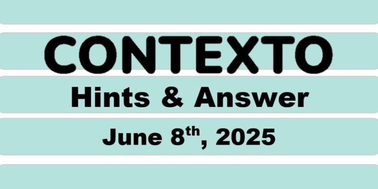 Daily Contexto 993 - June 8th 2025