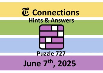 ‘Wordle’ Answer Today 1449 June 7th 2025 – Hints and Solution (6/7/25)