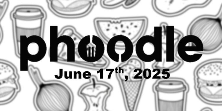 Daily Phoodle - 17th June 2025