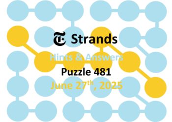 ‘Wordle’ Answer Today 1469 June 27th 2025 – Hints and Solution (6/27/25)