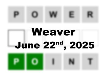 ‘Wordle’ Answer Today 1464 June 22nd 2025 – Hints and Solution (6/22/25)