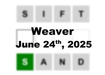 ‘Wordle’ Answer Today 1466 June 24th 2025 – Hints and Solution (6/24/25)