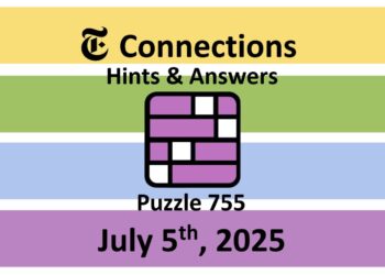 ‘Wordle’ Answer Today 1477 July 5th 2025 – Hints and Solution (7/5/25)
