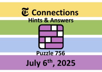 ‘Wordle’ Answer Today 1478 July 6th 2025 – Hints and Solution (7/6/25)