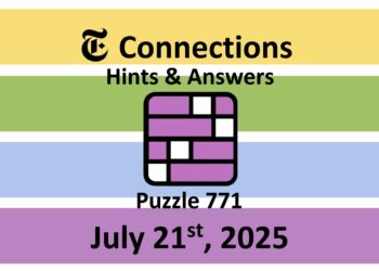 ‘Wordle’ Answer Today 1493 July 21st 2025 – Hints and Solution (7/21/25)