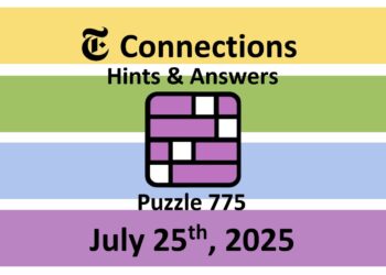 ‘Wordle’ Answer Today 1497 July 25th 2025 – Hints and Solution (7/25/25)