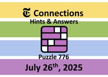 ‘Wordle’ Answer Today 1498 July 26th 2025 – Hints and Solution (7/26/25)