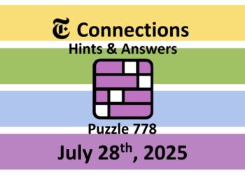 ‘Wordle’ Answer Today 1500 July 28th 2025 – Hints and Solution (7/28/25)