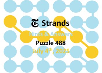 ‘Wordle’ Answer Today 1476 July 4th 2025 – Hints and Solution (7/4/25)