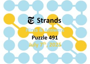 ‘Wordle’ Answer Today 1479 July 7th 2025 – Hints and Solution (7/7/25)