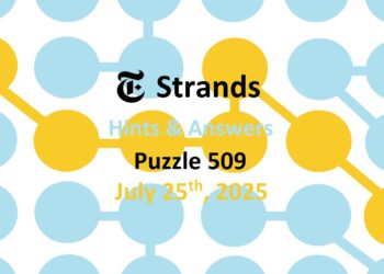 ‘Wordle’ Answer Today 1497 July 25th 2025 – Hints and Solution (7/25/25)