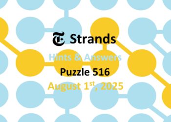 ‘Wordle’ Answer Today 1504 August 1st 2025 – Hints and Solution (8/1/25)