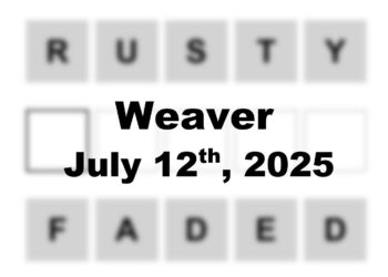 ‘Wordle’ Answer Today 1484 July 12th 2025 – Hints and Solution (7/12/25)