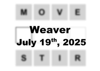 ‘Wordle’ Answer Today 1491 July 19th 2025 – Hints and Solution (7/19/25)