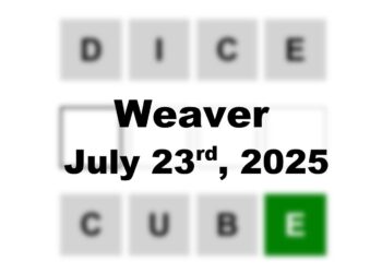 ‘Wordle’ Answer Today 1495 July 23rd 2025 – Hints and Solution (7/23/25)