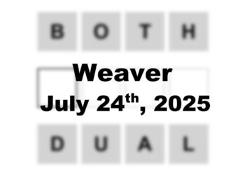 ‘Wordle’ Answer Today 1496 July 24th 2025 – Hints and Solution (7/24/25)