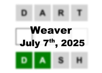 ‘Wordle’ Answer Today 1479 July 7th 2025 – Hints and Solution (7/7/25)