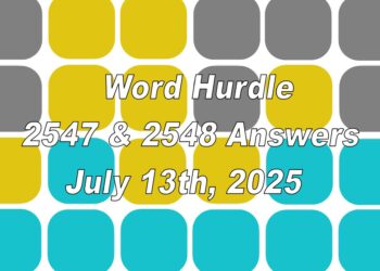 ‘Wordle’ Answer Today 1485 July 13th 2025 – Hints and Solution (7/13/25)