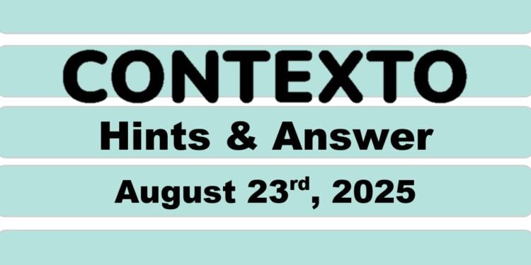 Daily Contexto 1070 - August 23rd 2025