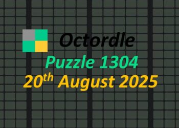 ‘Wordle’ Answer Today 1523 August 20th 2025 – Hints and Solution (8/20/25)