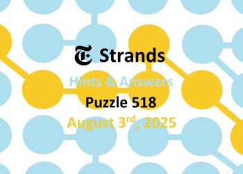 ‘Wordle’ Answer Today 1506 August 3rd 2025 – Hints and Solution (8/3/25)