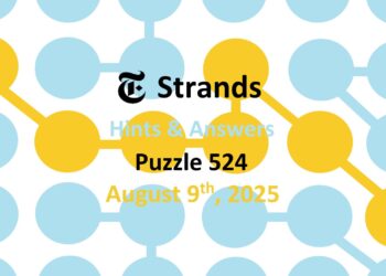 ‘Wordle’ Answer Today 1512 August 9th 2025 – Hints and Solution (8/9/25)