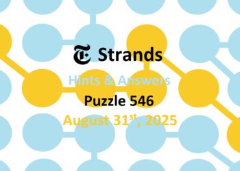‘Wordle’ Answer Today 1534 August 31st 2025 – Hints and Solution (8/31/25)
