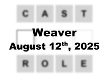 ‘Wordle’ Answer Today 1515 August 12th 2025 – Hints and Solution (8/12/25)