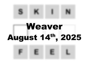 ‘Wordle’ Answer Today 1517 August 14th 2025 – Hints and Solution (8/14/25)